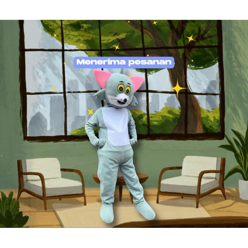 KOSTUM BADUT TOM AND JERRY