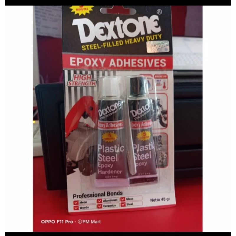 

Lem Besi/Lem Plastik/Lem Dextone 5 Menit