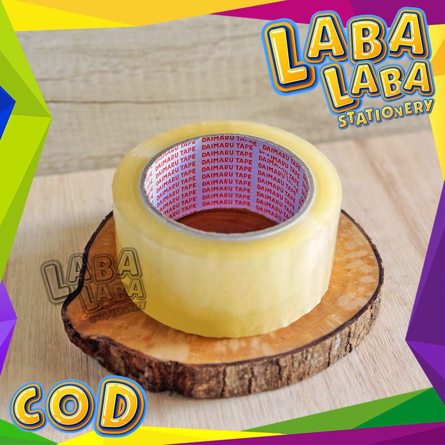 

LabalabaStationery Lakban Bening Terkuat DAIMARU 2 INCH / 48mm X 90 yard