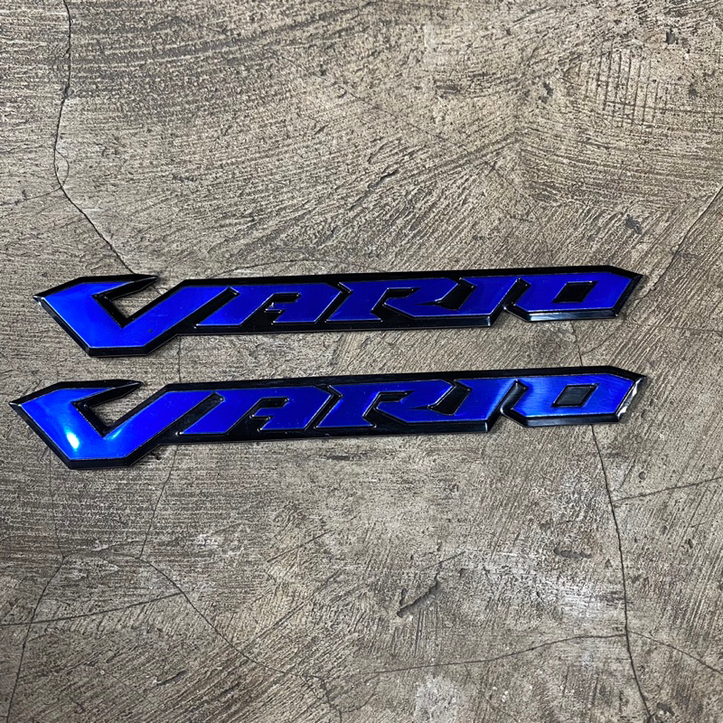 TERMURAH EMBLEM BODY VARIO 1 SET TIMBUL / LOGO VARIO TIMBUL 1 SET / EMBLEMS BODY VARIO TIMBUL SUDAH FREE DOUBLE TAPE