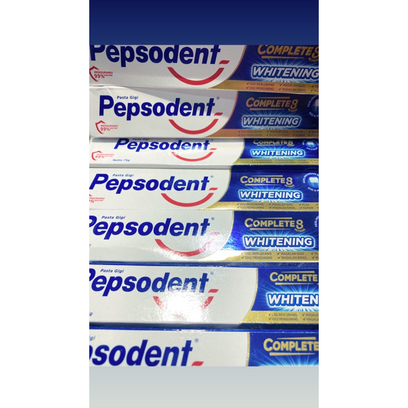 Pepsodent Complete 8 Plus Whitening / 75gr