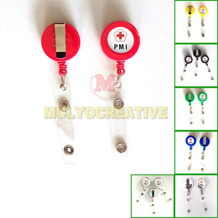 

ID Card Yoyo PMI Gantungan ID Card Holder Logo Palang Merah Indonesia