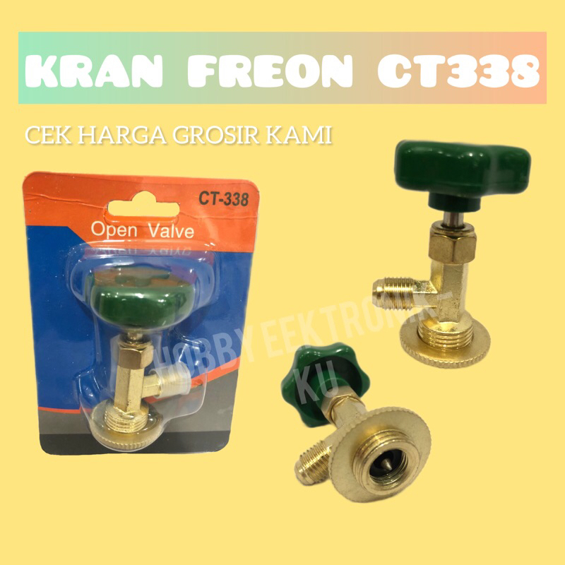 KRAN FREON CT-338 OPEN VALVE