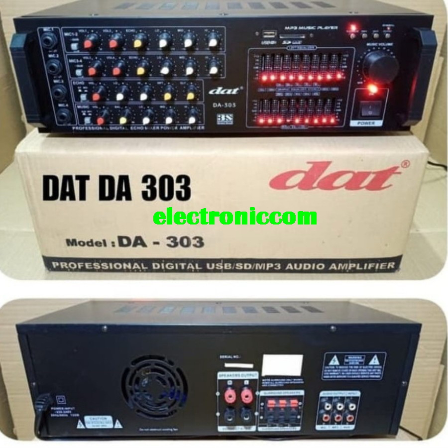 AMPLI DAT DA303 AMPLI DAT DA 303 AMPLIFIER DAT303