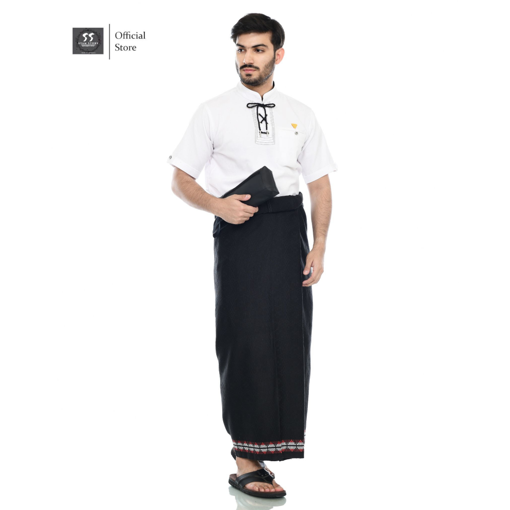 Sarung Dobbi Rayon Corak Hujan Traveling Pouch Sarung Full Dobbi Nusantara