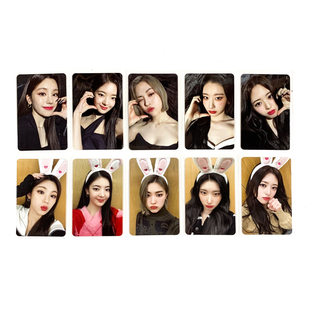 [sharing] ITZY - CHESHIRE Photocard Benefit (Soundwave R5 / Makestar Lucky Draw / Withmuu 7.0)