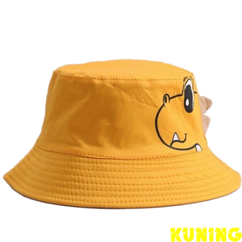 COD-Topi Bucket Anak Laki-laki / Perempuan Gambar Kartun Dinosaurus / BUCKET DINO