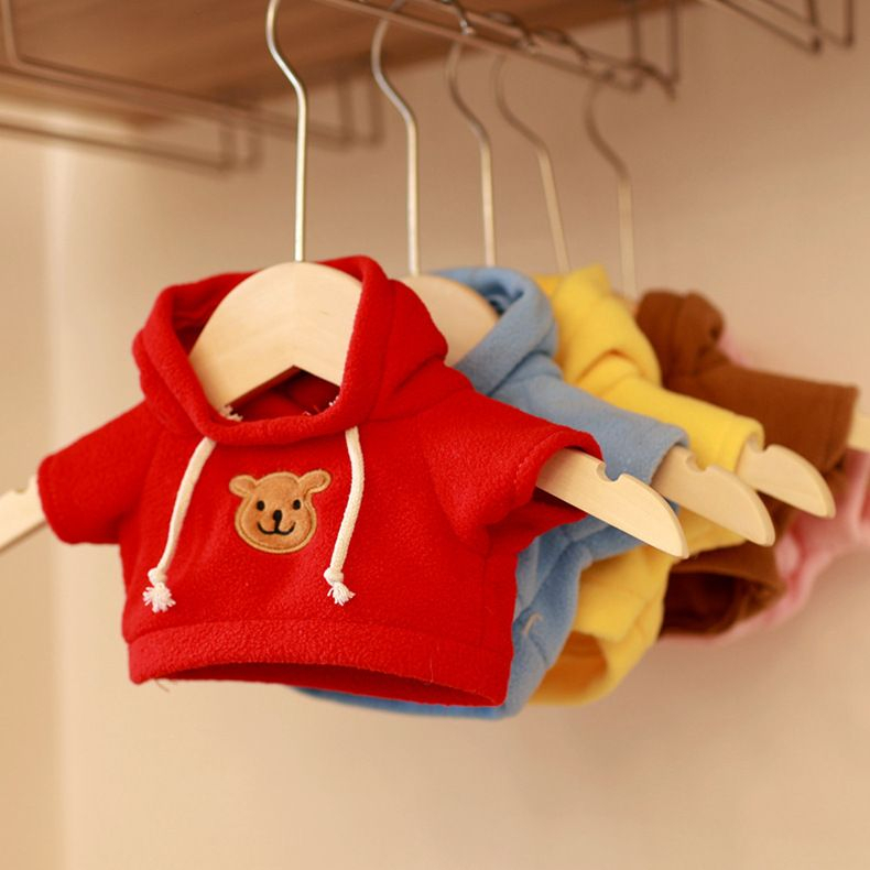 BAJU SWEATER HOODIE UNTUK BONEKA TEDDY BEAR BERUANG LUCU