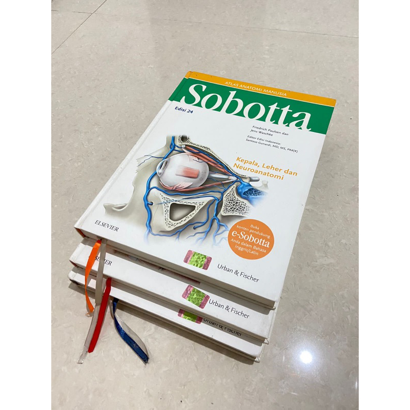 SOBOTTA ATLAS ANATOMI MANUSIA EDISI24 100%ORIGINAL || buku anatomi || buku sobotta || sobotta