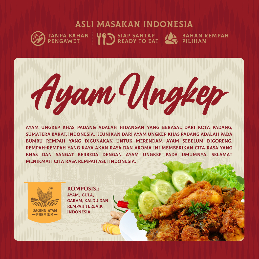 

Ayam Goreng Ungkep Serundeng