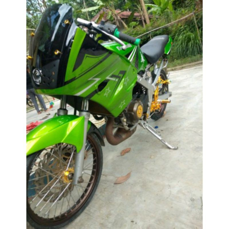 FAIRING SSR LAMPU NINJA KIPS BODY SSR BEJITA FAIRING NINJA SSR HIJAU