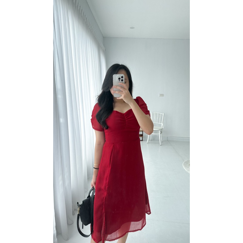 [ LittleBigCloth ] Aera Midi Dress // Dress Pesta Dress Bigsize Dress Formal