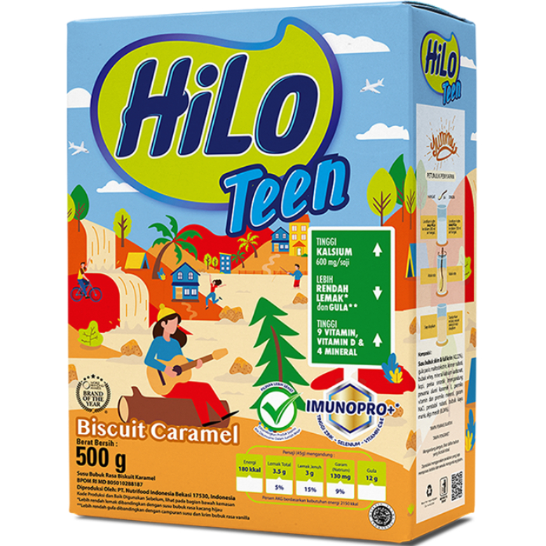 

HI-LO TEEN BISCUIT CARAMEL 500GR