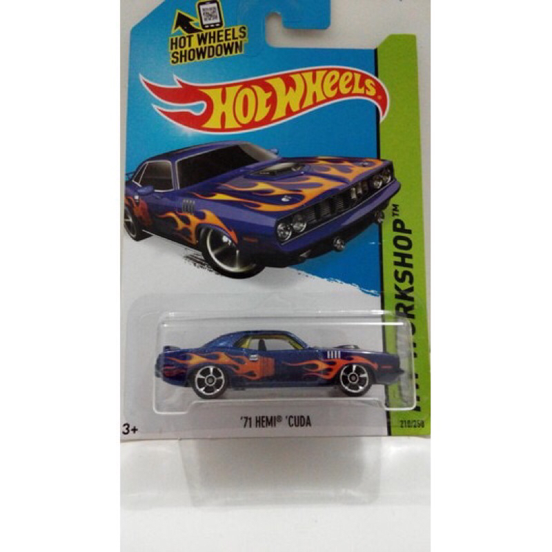 HOT WHEELS ‘71 HEMI CUDA HW WORKSHOP