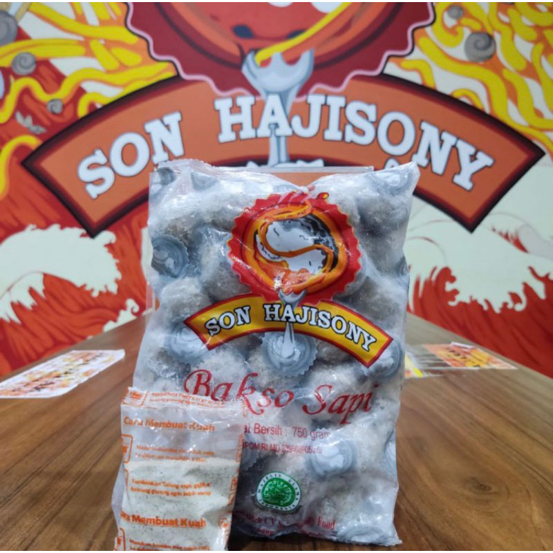 

Bakso Sapi Son Hajisony Frozenfood