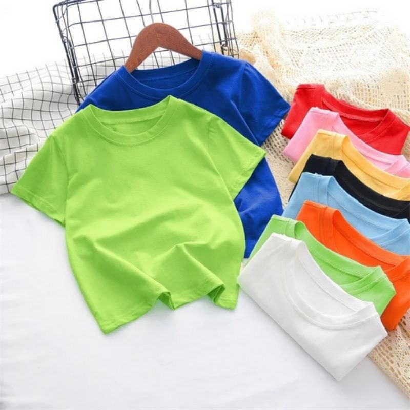 Mgc Kaos Oblong Polos Anak-Anak