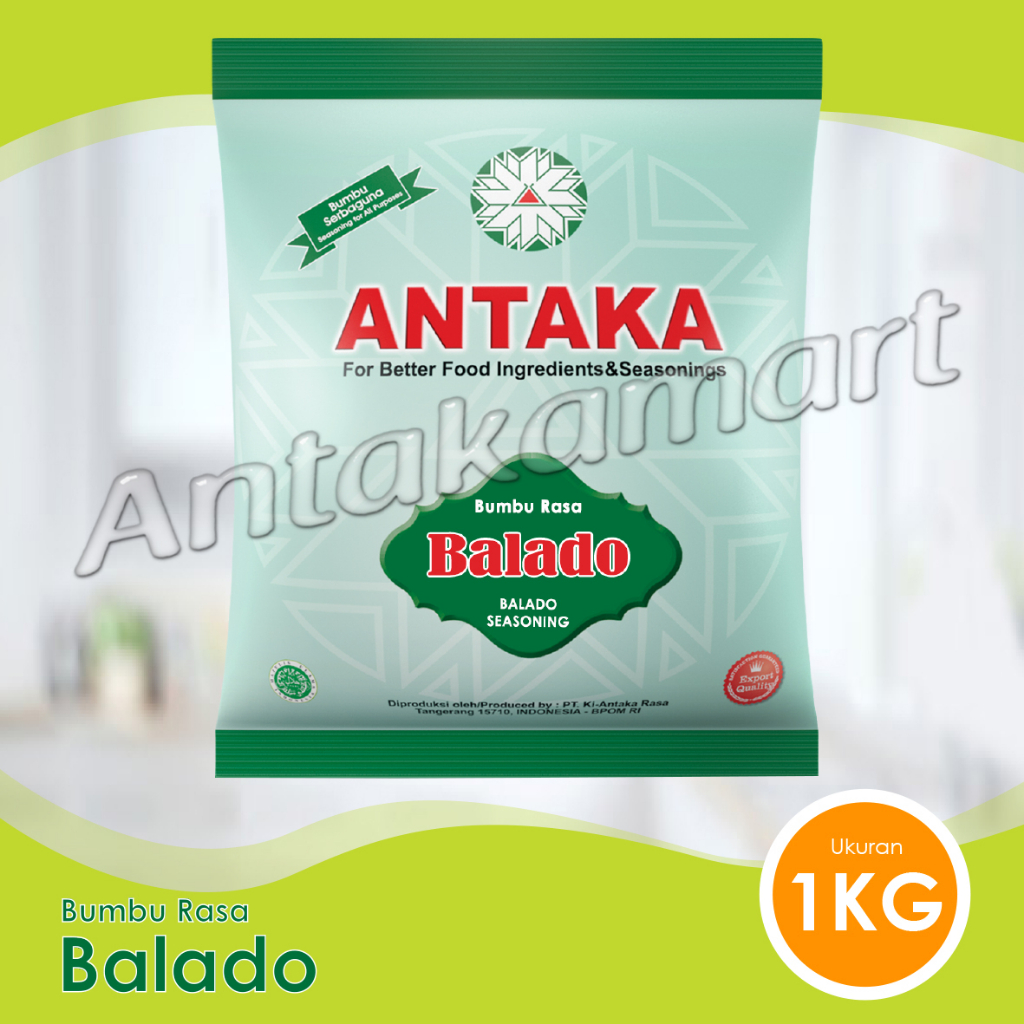 

BUMBU ANTAKA 1kg : Rasa BALADO