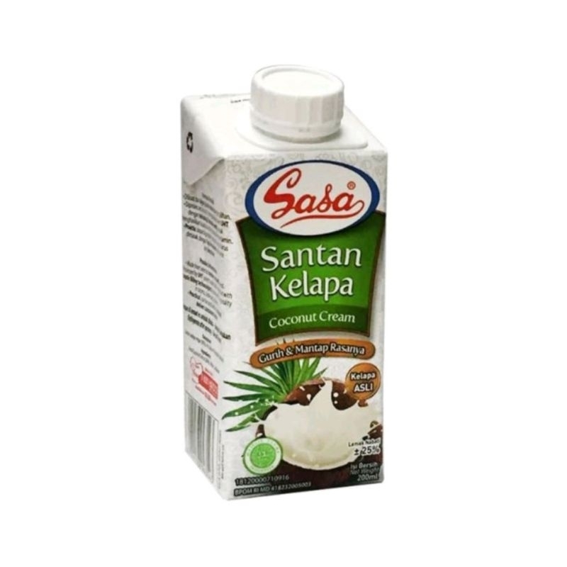 

Sasa Santan 200ml / 65ml