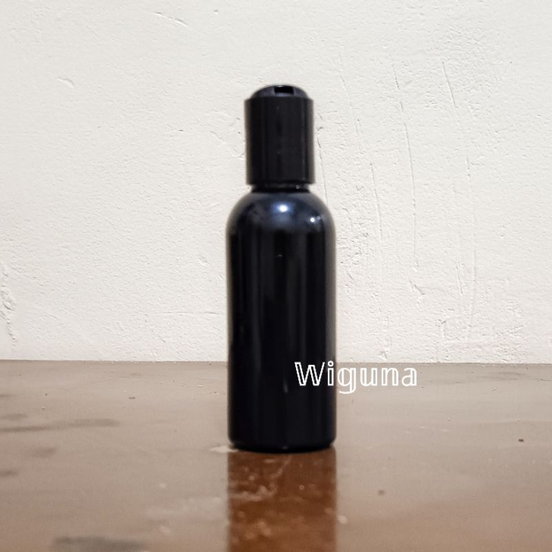 Botol Prestop 60 ML Hitam / Botol 60ml hitam Tutup Prestop Hitam