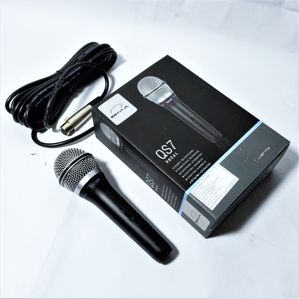MIC MICROPHONE ORIGINAL BMA QS7 VOKAL