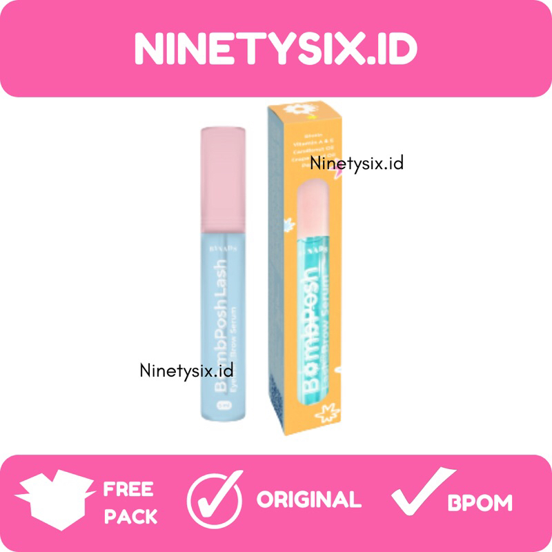 SERUM BULU MATA DAN ALIS 2IN1 BOMBPOSH LASH AND BROW SERUM BYNADS EYELASH AND EYEBROW BY BYNADS EYE LASH BROW SERUM PENEBAL PENUMBUH BULU MATA DAN ALIS BYNADS