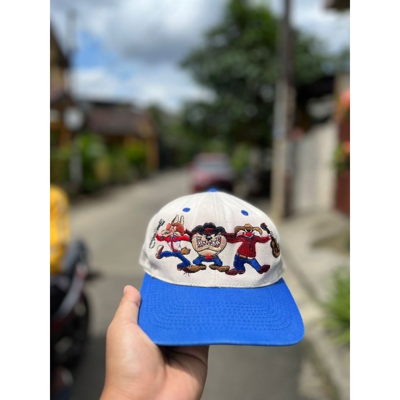 Snapback Topi Kartun Looney Tunes Tazmania