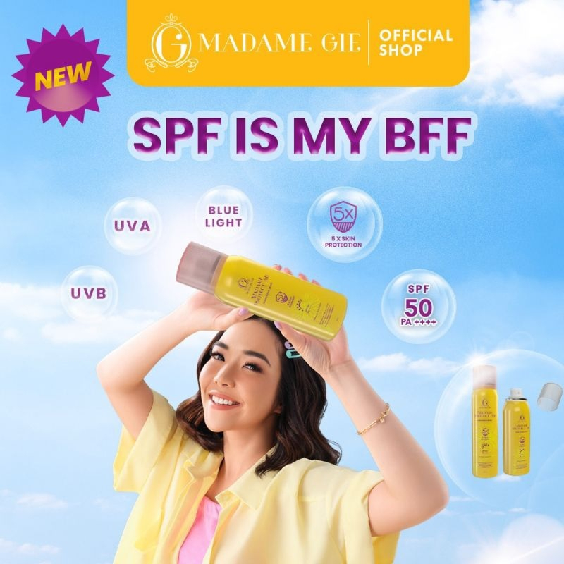 Madame Gie Protect Me Spray Sunscreen SPF 50+ PA++++