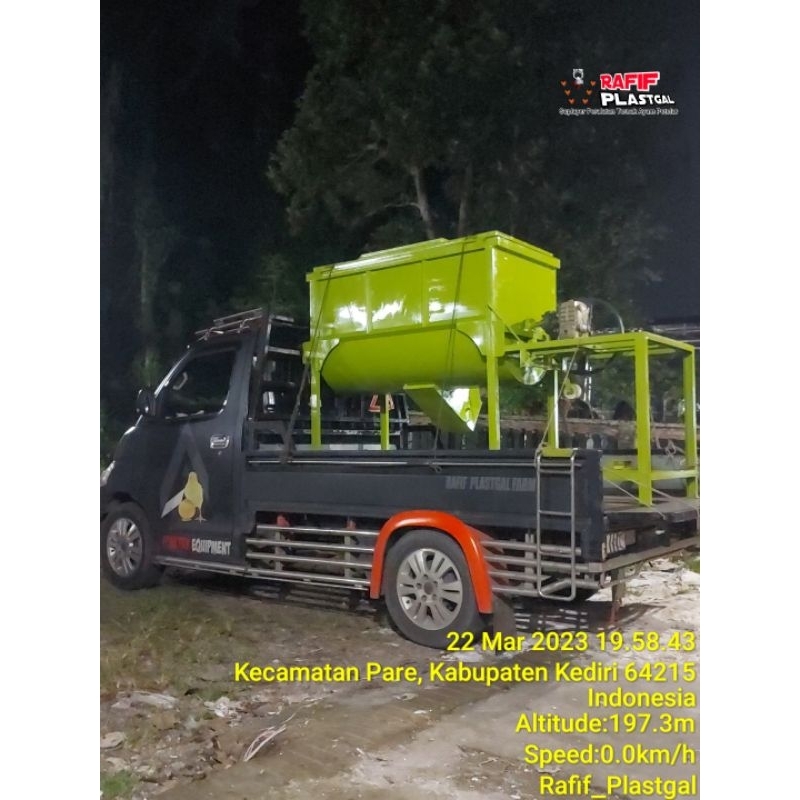mixer Pakan kapasitas 200kg || terlaris