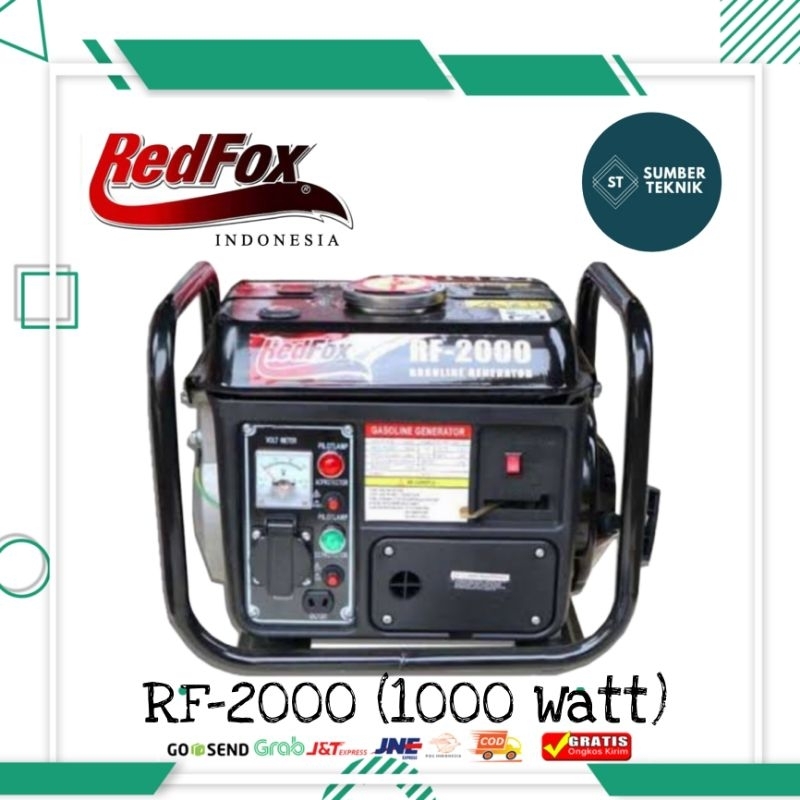 Generator Genset 1000 Watt REDFOX RF-2000