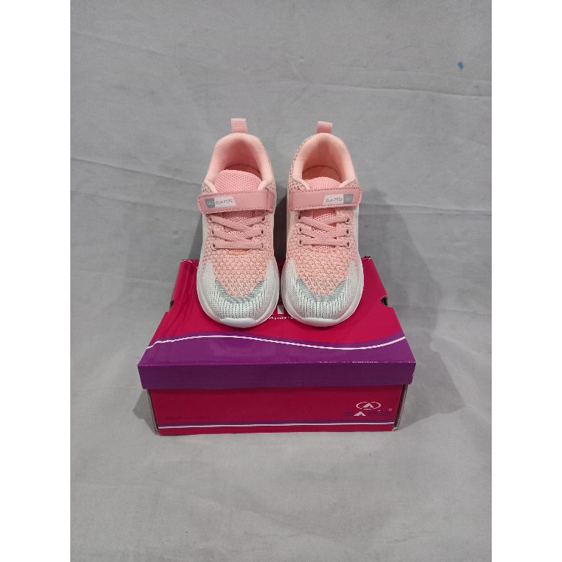 Sepatu led/nyala perekat anak perempuan DANS ORIGINAL TRESSA PUTIH