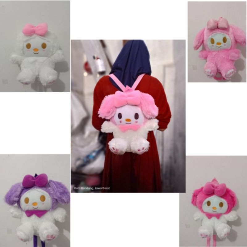 tas boneka melody.tas gendong/ransel