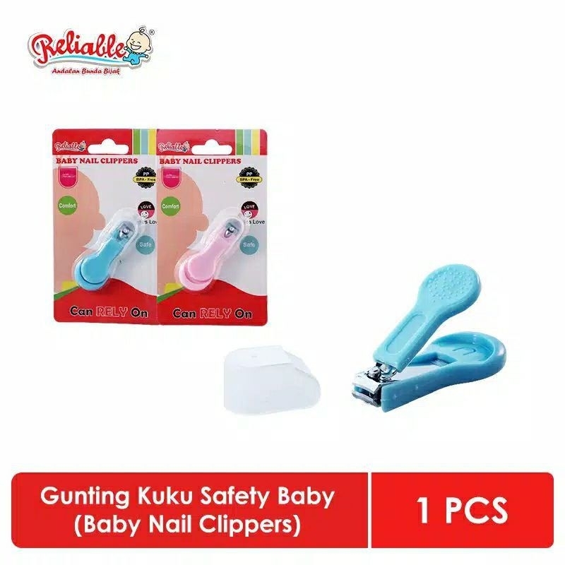 Gunting Kuku Bayi Dan Anak Reliable/Gunting Safety BPA Free RAC8814