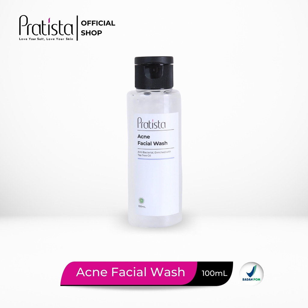PRATISTA Brightening - Acne Facial Wash / Sabun Wajah Untuk Mencerahkan dan Berjerawat