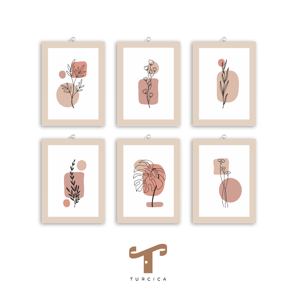 Turcica Hiasan Dinding Dekorasi Nordic Rumah Pajangan Kamar Tidur - BLA