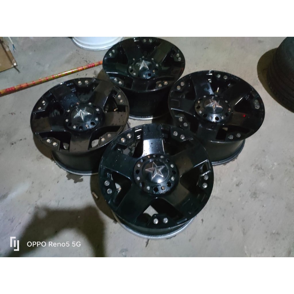 Velg Mobil Bekas Ring 16 RASTA R16 Lebar 8 Lubang 5 ET 15