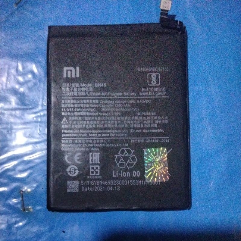 batre copotan non ORI redmi7