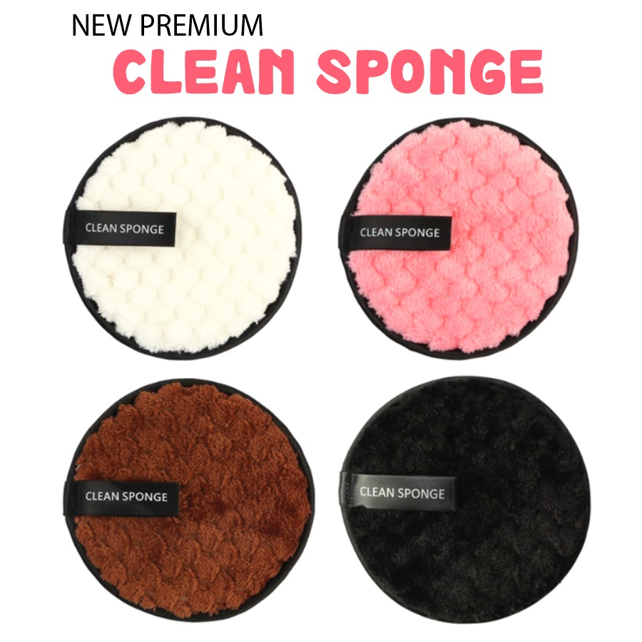 Sponge Makeup Remover Pad Powder Puff Spon Pembersih Wajah Maange applicator