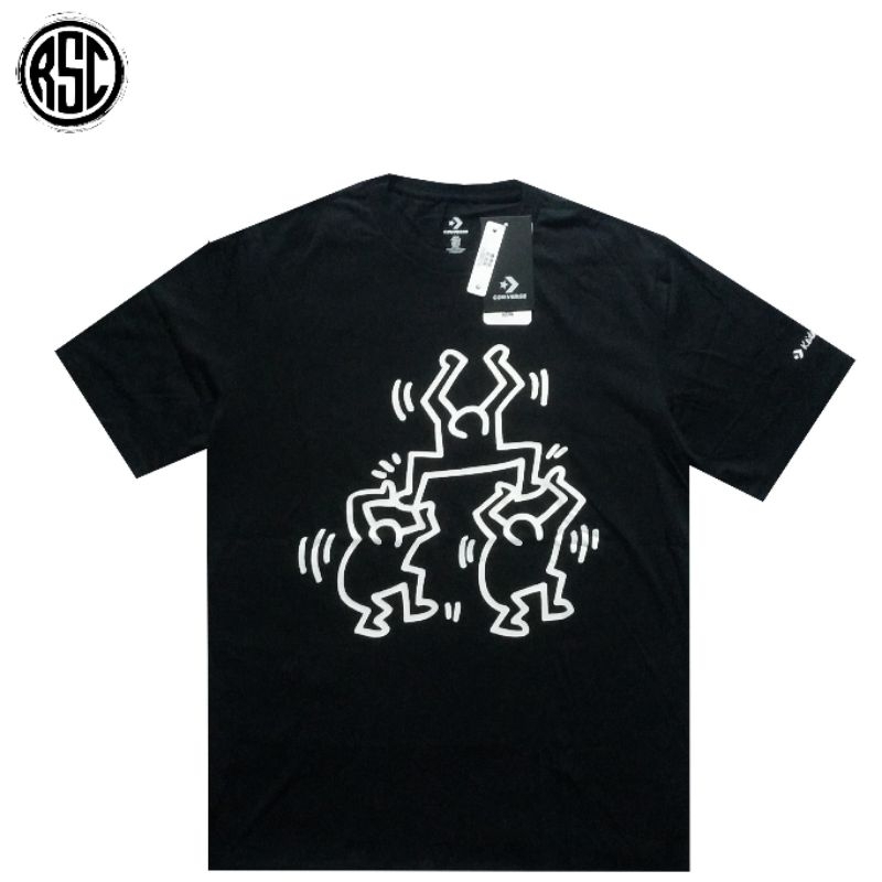 Converse X Keith Haring Tee Black