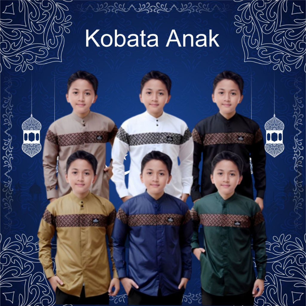 BAJU KOKO KURTA ANAK LAKI LAKI 5-13 KOKO ANAK TERBARU