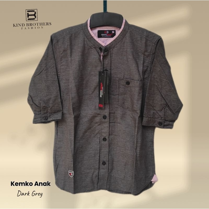 Kemko Kemeja Koko Anak Lengan 3/4 ERKAPE KIDS