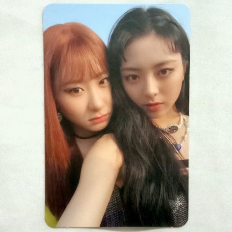 Itzy Not Shy Album Photocard PC Unit Chaeryeong Yuna Chaeryu
