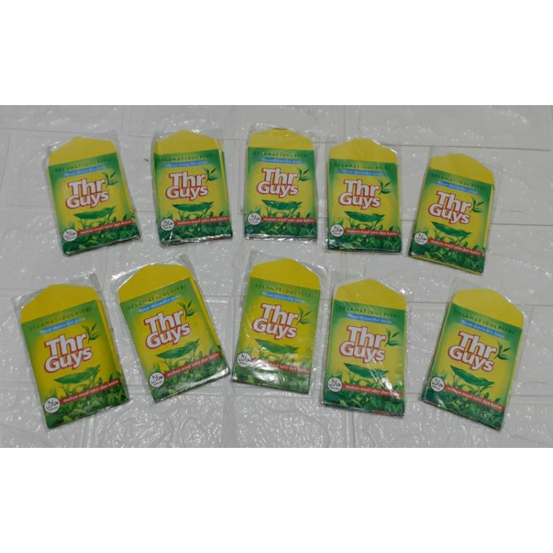 

100 Lembar Amplop snack medium 6-8.5cm spesial TEH GELAS