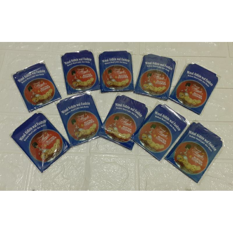 

100 Lembar Amplop LEBARAN snack medium 7x9cm spesial monde