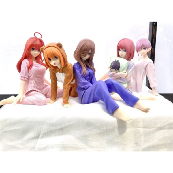 

Unik Action Figure Anime Nakano Ichika Miku Yotsuba Itsuki Piyama Set 5 Diskon