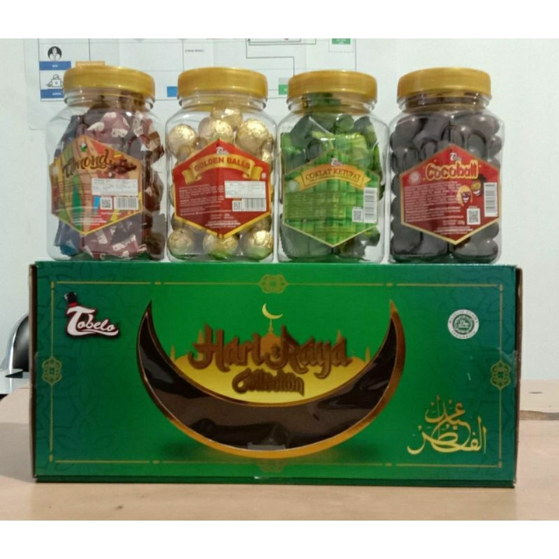 Tobelo paket coklat hampers lebaran coklat almond dan coklat kurma murah dan enak cocok untuk Idul fitri