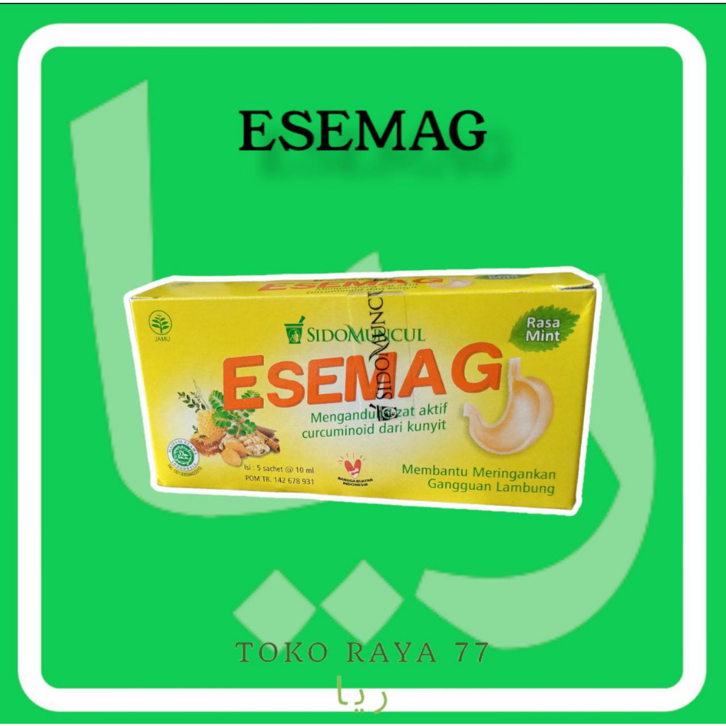 

Sido Muncul ESEMAG Isi 5 Sachet Ready Stock Melayani Grosir