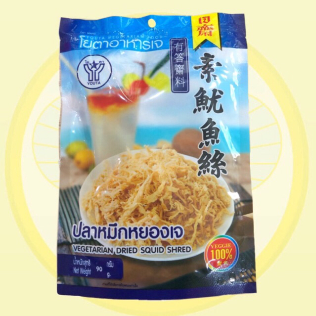 

Juhi Vegetarian Dried Squid Shred Youta Thailand