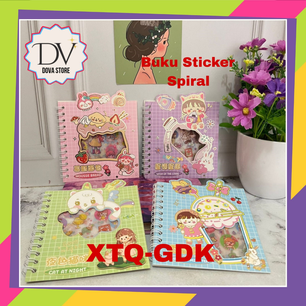 

BUKU SPIRAL MINI KODE XTQ -GDK