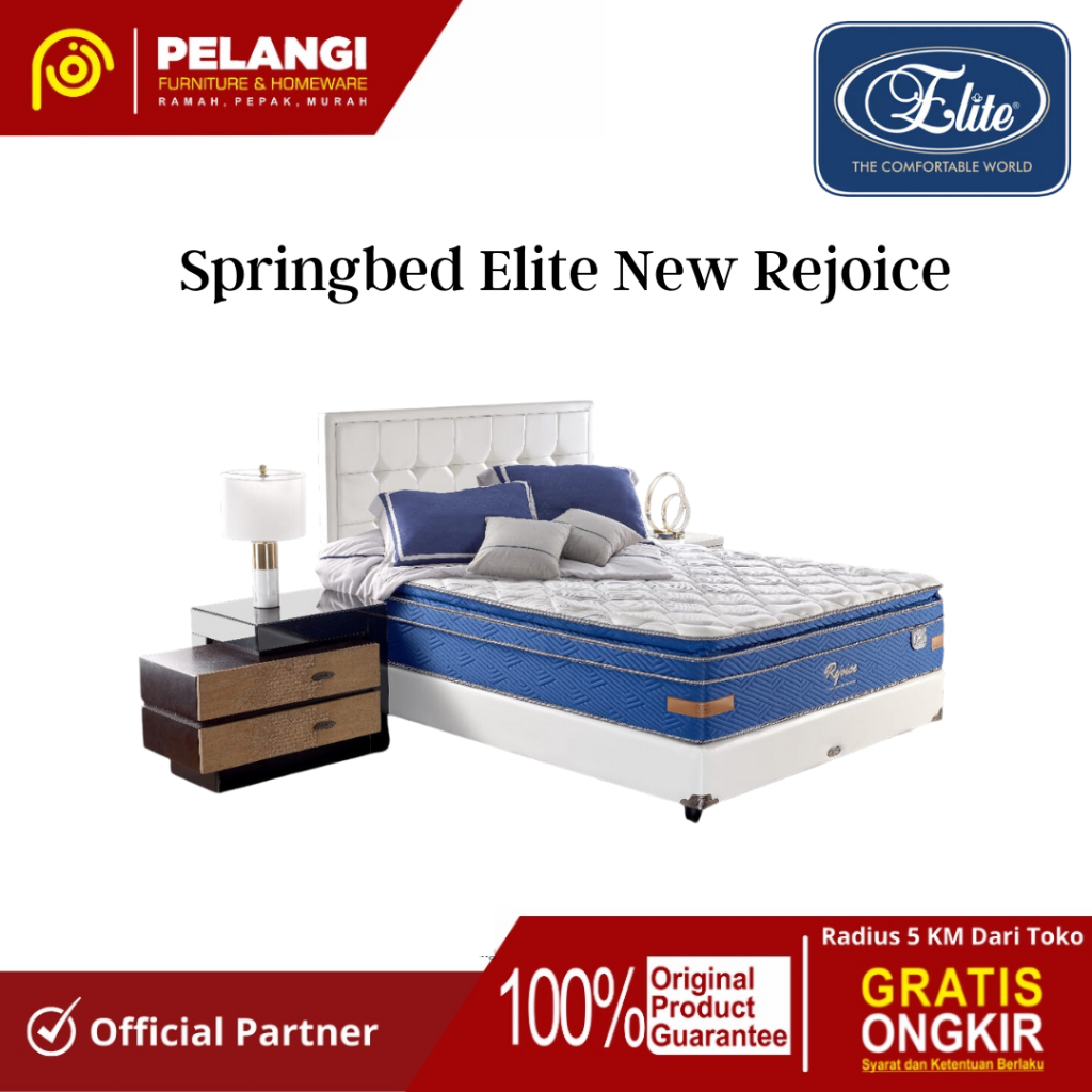 Springbed Elite New Rejoice | Springbed Elite | Tempat Tidur | Kasur Springbed | Spring Bed