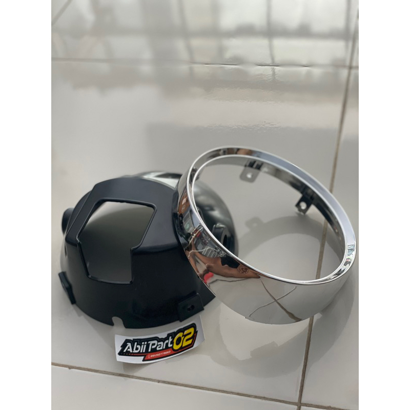 Batok lampu tiger revo set list krom